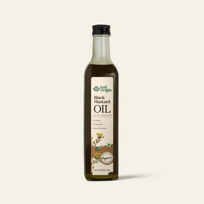 Wood - Pressed Black Mustard Oil | Unrefined | No Additives – Cooking Oils on Brown Living™. SKU: SOOGMO00M500. Img 6.