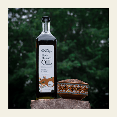 Wood - Pressed Black Mustard Oil | Unrefined | No Additives – Cooking Oils on Brown Living™. SKU: SOOGMO00L001. Img 5.