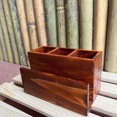 Wooden Cutlery Holder – Medium Size Kitchen Organizer – Kitchen Organizers on Brown Living™. SKU: BL - JB - 08. Img 5.