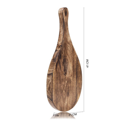 Wooden Cutting Board with Handle – Multi - Purpose | Verified Sustainable by Brown Living™