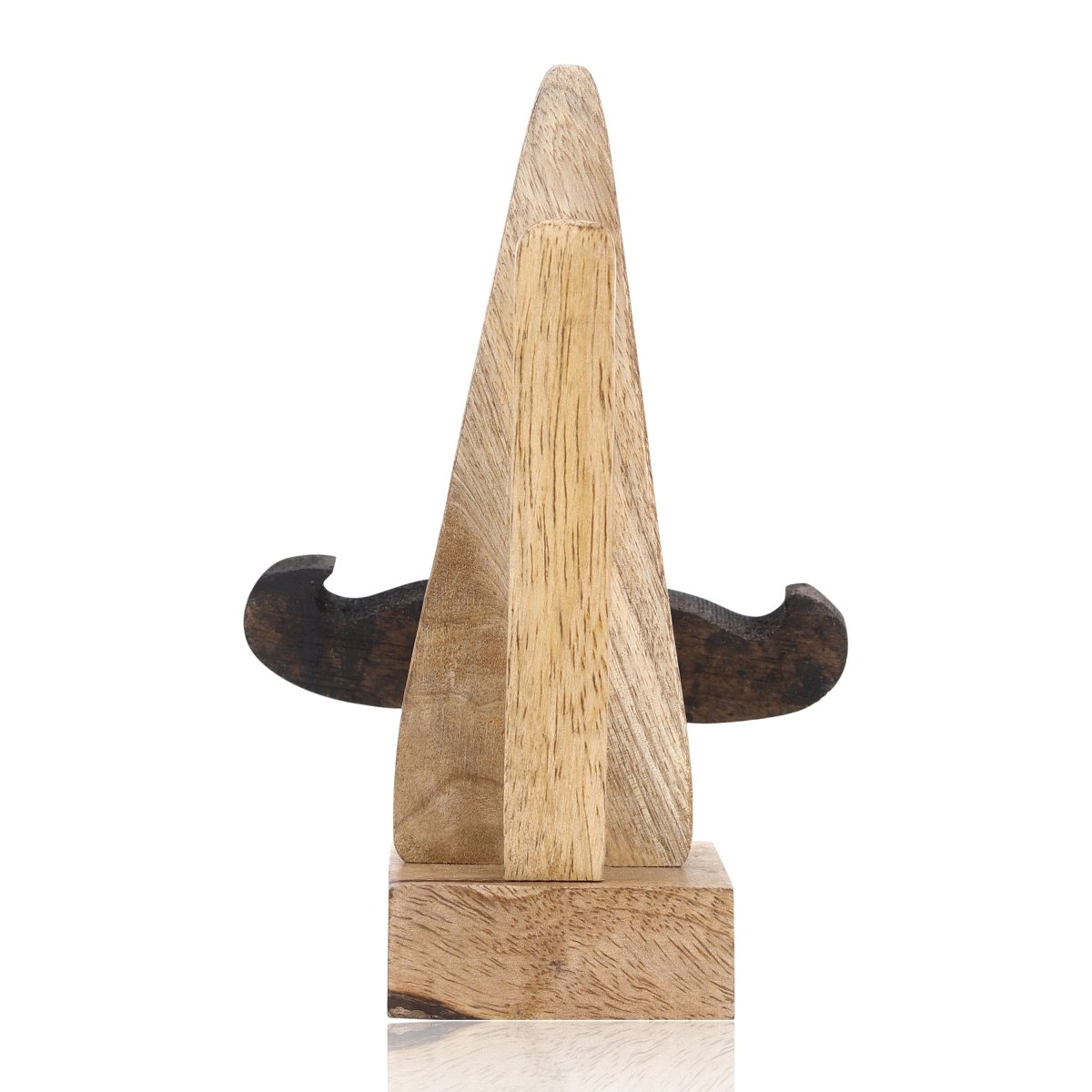 Wooden Moustache Spectacle Holder | Verified Sustainable by Brown Living™