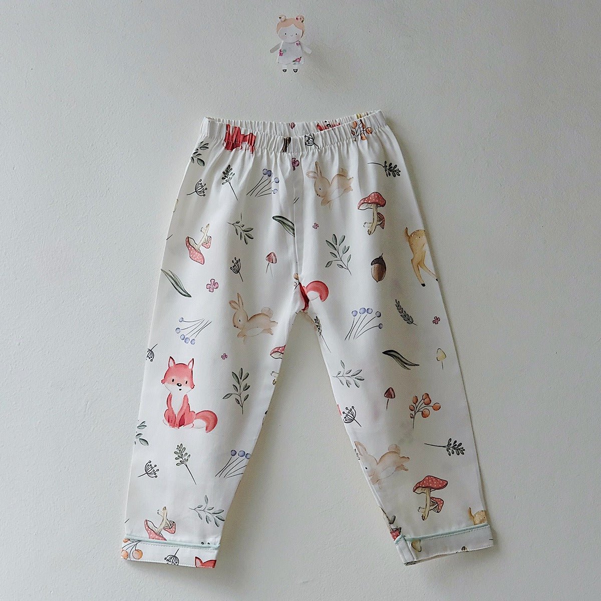 Woodland Yawn Organic Cotton Sleepwear Set for Babies | Verified Sustainable by Brown Living™
