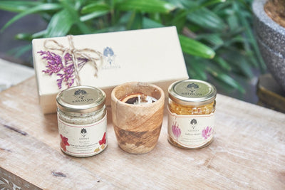 Swastha Gift Box - Wellness & Immunity Essentials – Gift Giving by Sātmya available on Brown Living™. . SKU: Swast_500gms. Img 7.