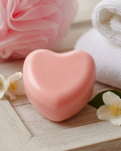 Sweetheart Pink Shea & Goat Milk Soap 150 g – Body Soap on Brown Living™. SKU: SOB-SOAP-09A. Img 1.