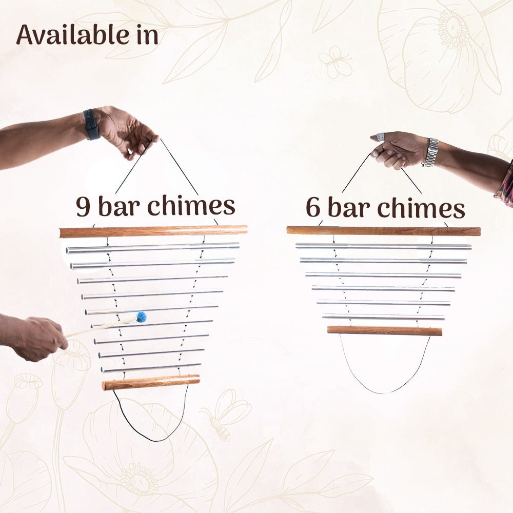 Swinging Chimes - 6 Chimes | Verified Sustainable by Brown Living™