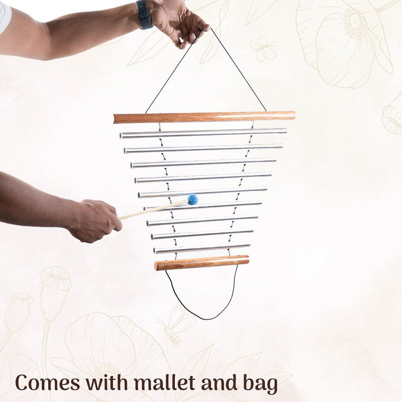 Swinging Chimes - 6 Chimes | Verified Sustainable by Brown Living™