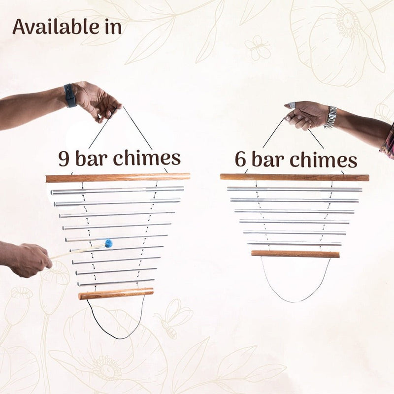 Swinging Chimes - 9 Chimes | Verified Sustainable by Brown Living™