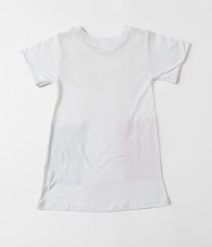 T Dress for Kids | Herbal Dyed Cotton Tee Shirt Dress – Kids Daywear Sets on Brown Living™. SKU: TDW03001. Img 8.