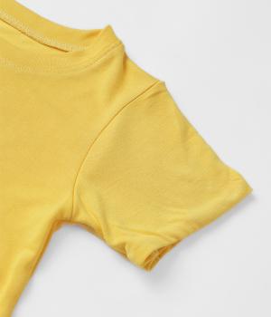 T Dress for Kids | Herbal Dyed Cotton Tee Shirt Dress – Kids Daywear Sets on Brown Living™. SKU: TDY03003. Img 3.