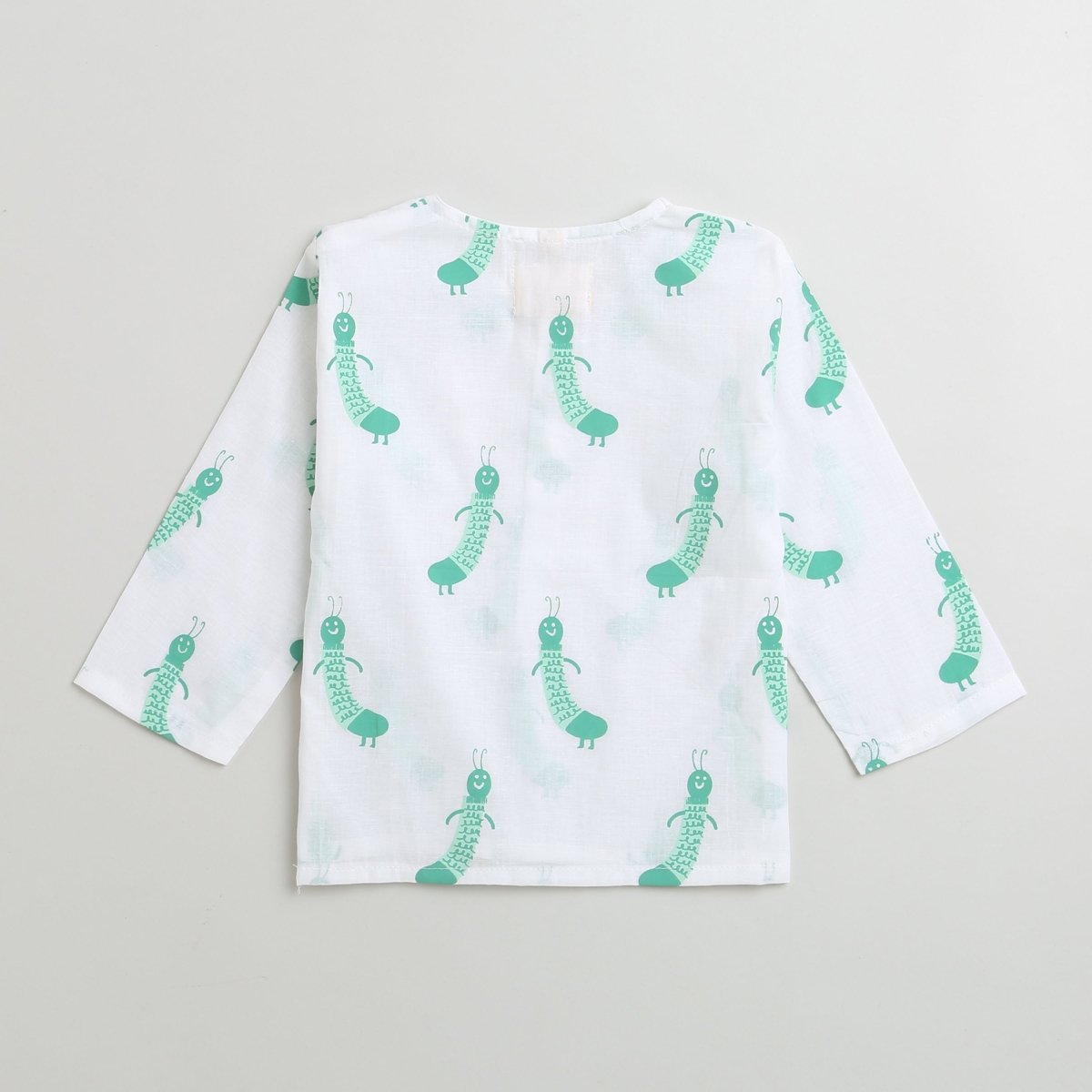 Taily Caterpillar - Unisex Infant Cotton Nightwear | Verified Sustainable by Brown Living™