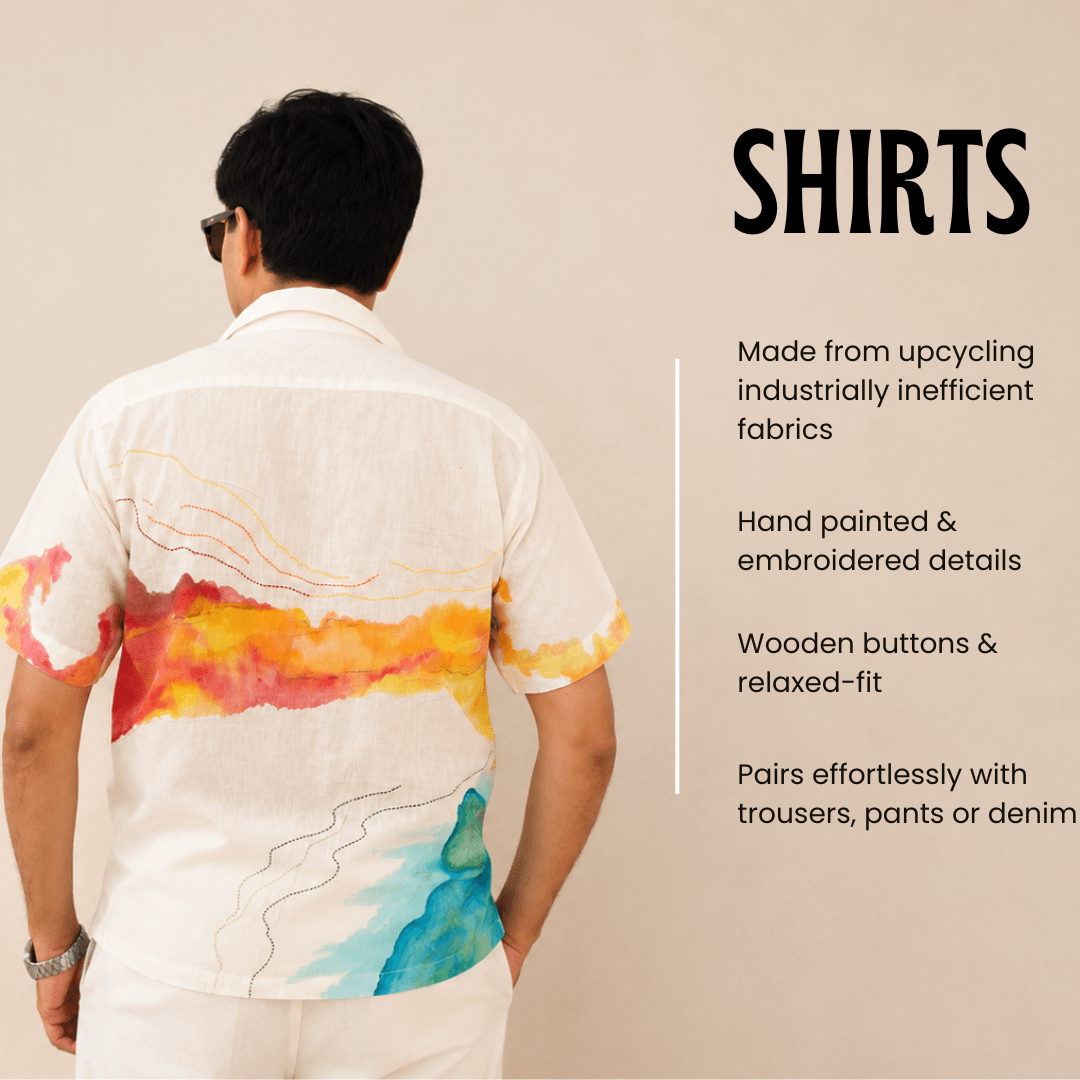 Tamasha Inspired Shirt for Men – Effortless Casual Statement Wear – Men Shirt on Brown Living™. SKU: SH27. Img 9.