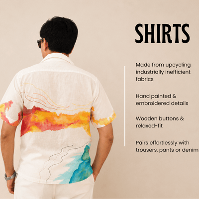 Tamasha Inspired Shirt for Men – Effortless Casual Statement Wear – Men Shirt on Brown Living™. SKU: SH27. Img 9.