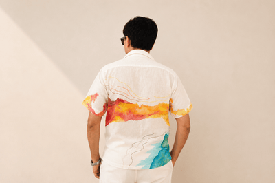 Tamasha Inspired Shirt for Men – Effortless Casual Statement Wear – Men Shirt on Brown Living™. SKU: SH27. Img 8.