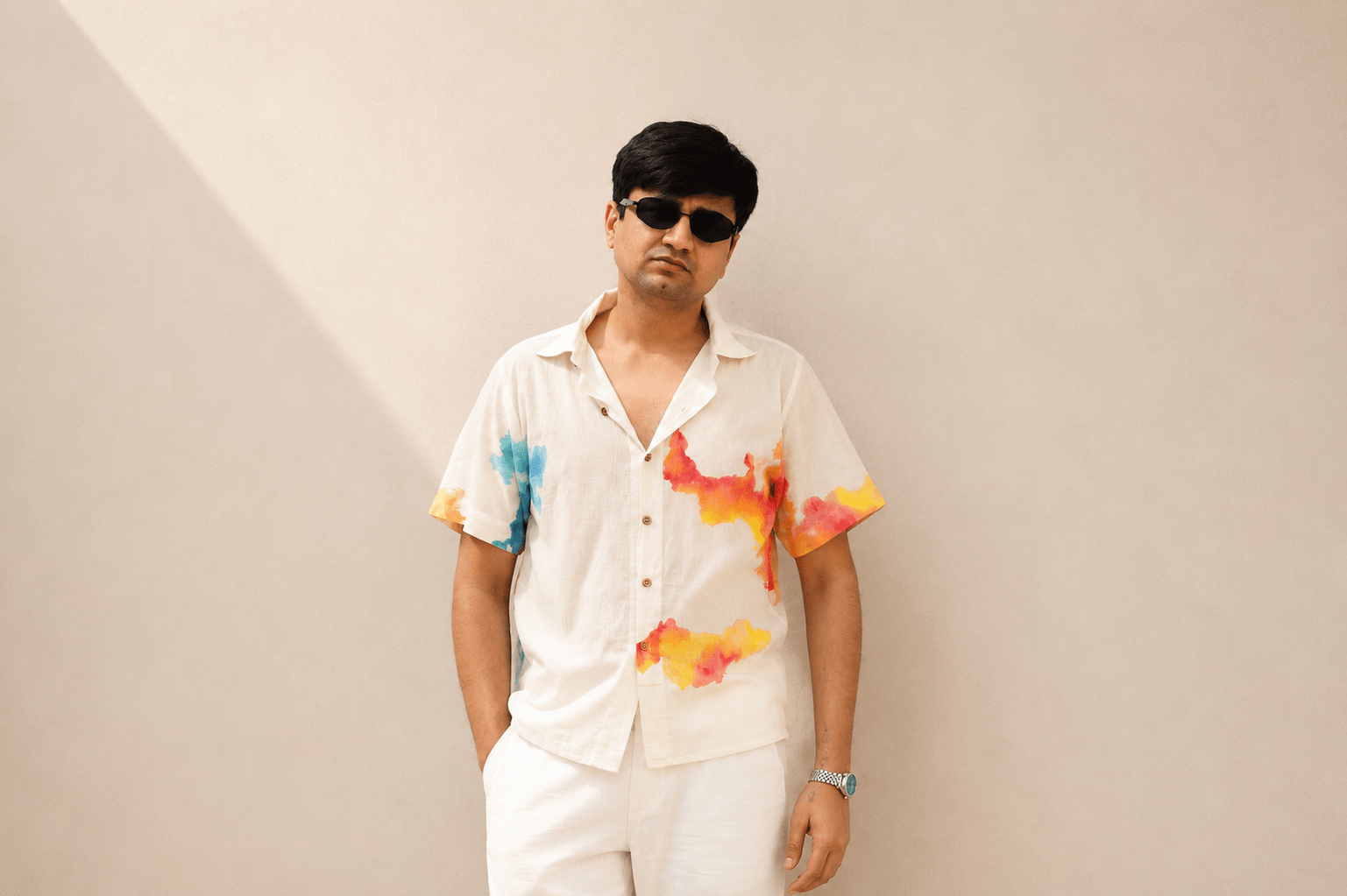 Tamasha Inspired Shirt for Men – Effortless Casual Statement Wear – Men Shirt on Brown Living™. SKU: SH27. Img 7.