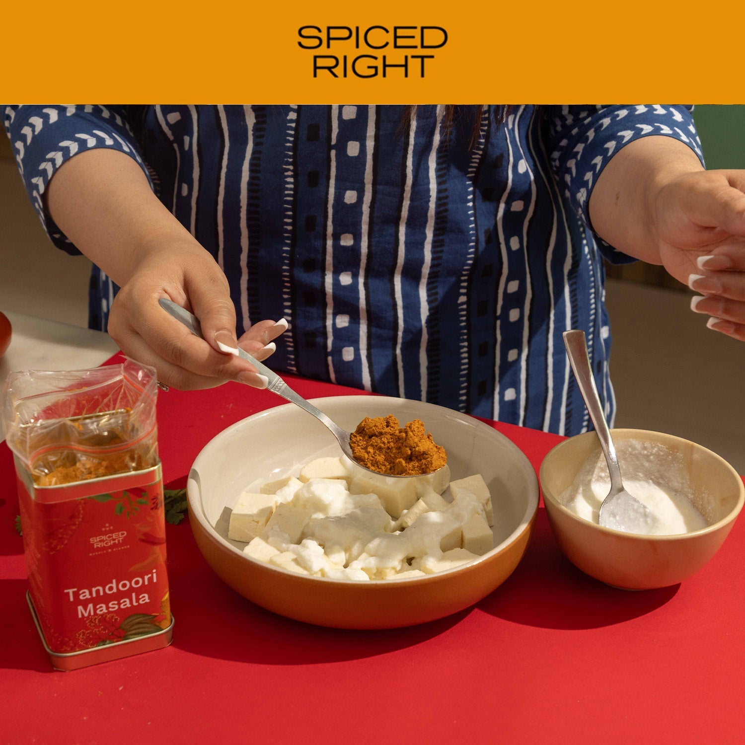 Tandoori Masala - Frontier Punjab Tradition, No Fillers – Seasonings & Spices on Brown Living™. SKU: SRTM. Img 2.