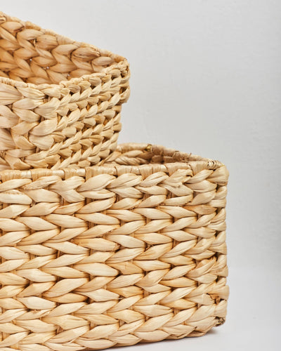 Tara - Multi Utility Banana Fiber Box – Baskets & Boxes on Brown Living™. SKU: S-015. Img 4.