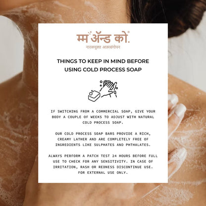 Tarini Cold Process Soap (Neem + Peppermint) – Body Soap on Brown Living™. SKU: CB04. Img 4.