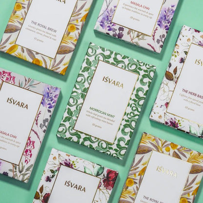 Tea Medley Gift Set – Gift Giving by ISVARA available on Brown Living™. . SKU: TM10650. Img 4.