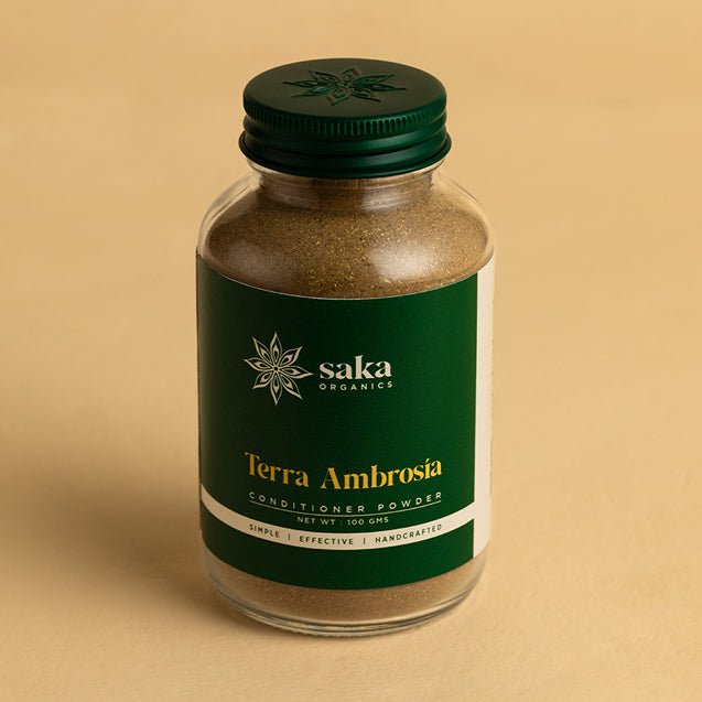 Terra Ambrosia | Handmade Conditioner Powder Hair Mask (100gms) | Verified Sustainable by Brown Living™