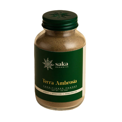 Terra Ambrosia | Handmade Conditioner Powder Hair Mask (100gms) | Verified Sustainable by Brown Living™