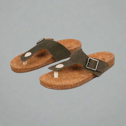 Terra Tread Men's Vegan Thong Sandals | Verified Sustainable by Brown Living™