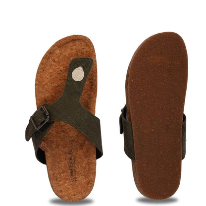 Terra Tread Men's Vegan Thong Sandals | Verified Sustainable by Brown Living™