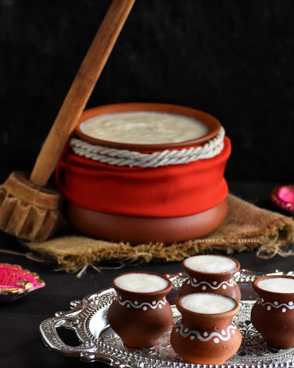 Terracotta Moroccan Handi Small | Handcrafted Serving Pot – Containers on Brown Living™. SKU: DH-15A. Img 6.