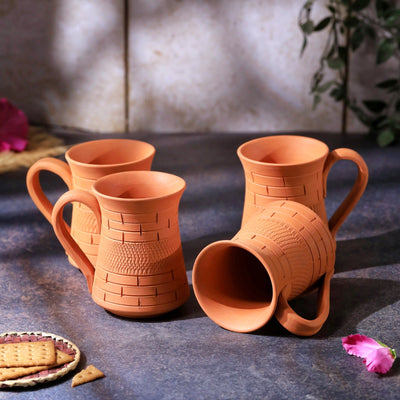 Terracotta Royal Jumbo Mug – Mugs on Brown Living™. SKU: JM-10. Img 10.
