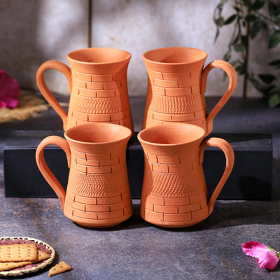 Terracotta Royal Jumbo Mug – Mugs on Brown Living™. SKU: JM-10. Img 8.