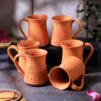 Terracotta Royal Jumbo Mug – Mugs on Brown Living™. SKU: JM-10. Img 11.