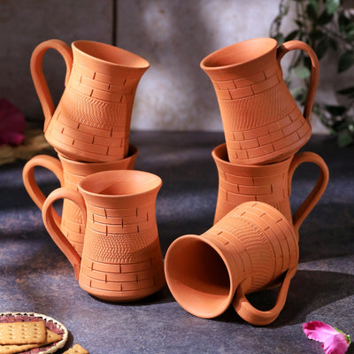 Terracotta Royal Jumbo Mug – Mugs on Brown Living™. SKU: JM-10. Img 12.