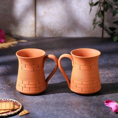 Terracotta Royal Jumbo Mug – Mugs on Brown Living™. SKU: JM-10. Img 6.