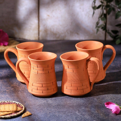Terracotta Royal Jumbo Mug – Mugs on Brown Living™. SKU: JM-11. Img 15.