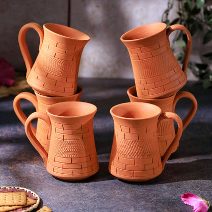 Terracotta Royal Jumbo Mug – Mugs on Brown Living™. SKU: JM-12. Img 13.