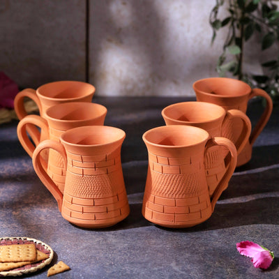 Terracotta Royal Jumbo Mug – Mugs on Brown Living™. SKU: JM-12. Img 14.