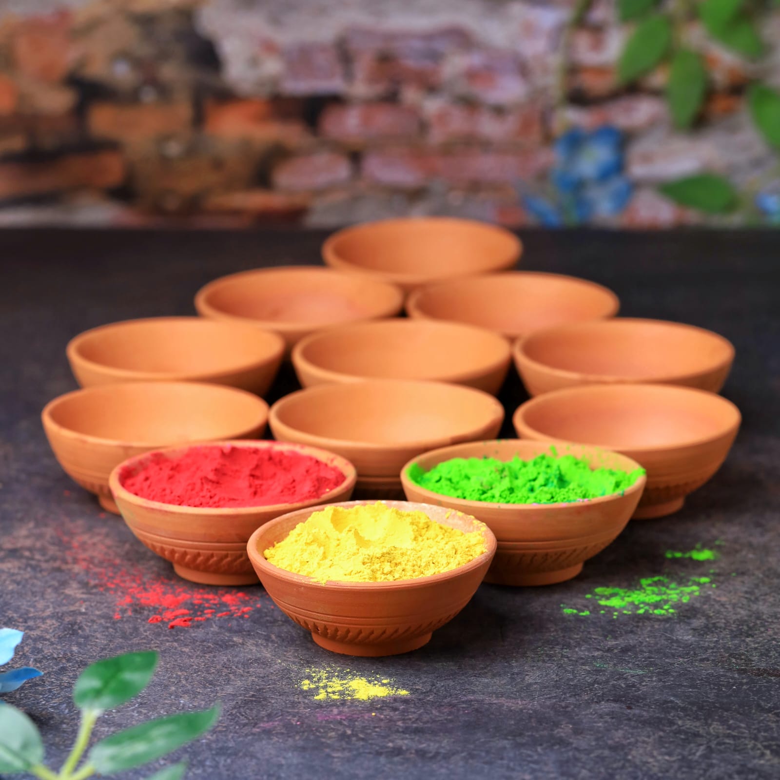 Terracotta Special Chutney (Dip) Bowl | Handmade Clay Serving Bowl – Plates & Bowls on Brown Living™. SKU: SB-9. Img 13.