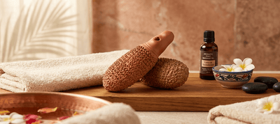 TerraScrub – Natural Terracotta Foot Cleaner – Foot Care on Brown Living™. SKU: OEP947. Img 5.