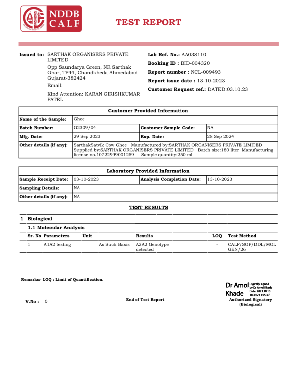 A2 Desi Cow Ghee - 1 Ltr + 1 Ltr | Verified Sustainable by Brown Living™