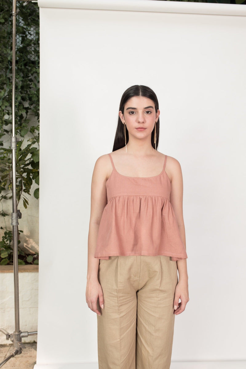 The Back Bow Hemp Cotton Top | Verified Sustainable Womens Top on Brown Living™