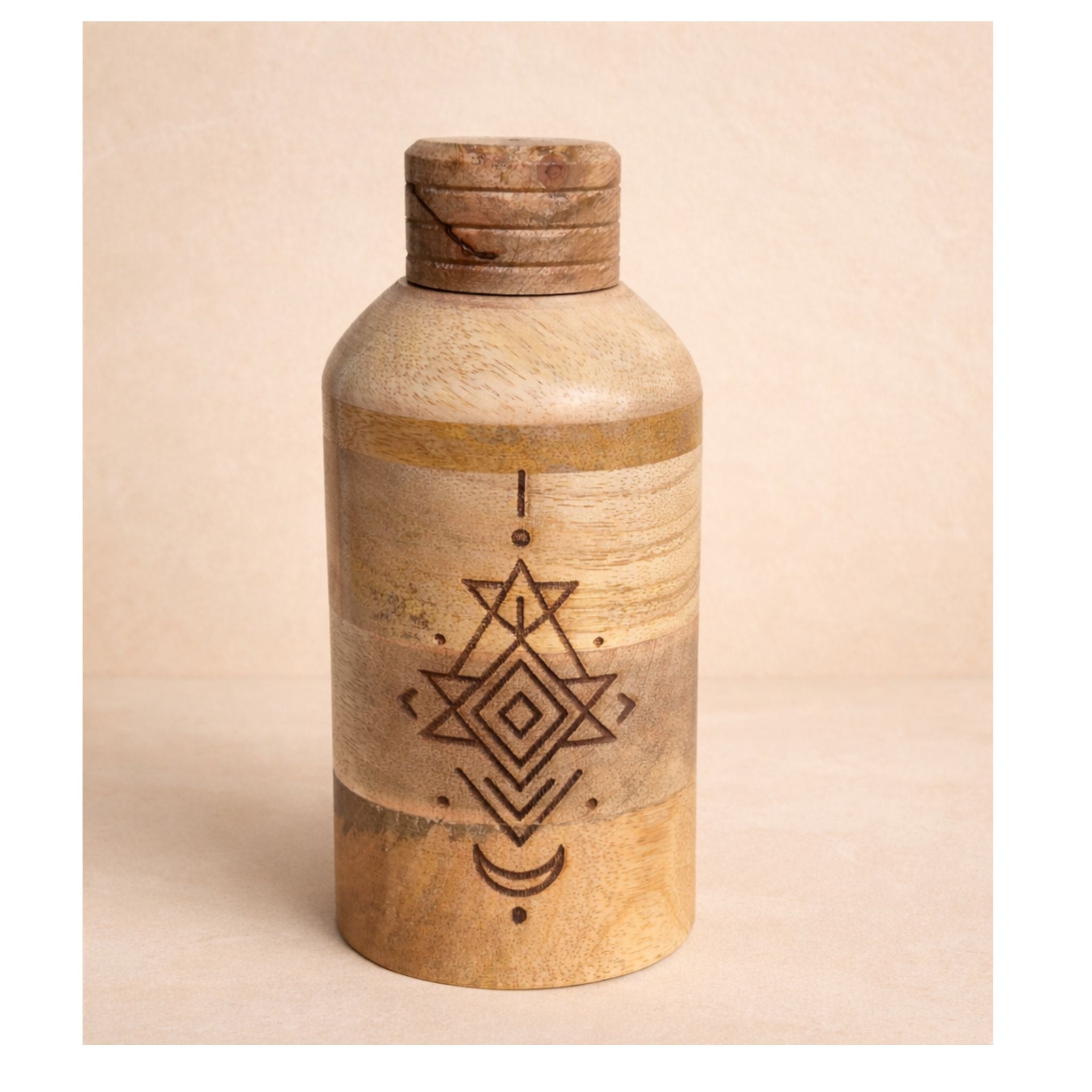 The Crescent Ritual Vessel | Handcrafted Sacred Ritual Bottle – Religious Items on Brown Living™. SKU: RTL-CRS-200. Img 4.