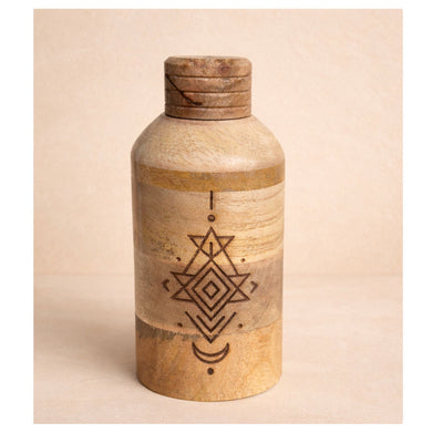 The Crescent Ritual Vessel | Handcrafted Sacred Ritual Bottle – Religious Items on Brown Living™. SKU: RTL-CRS-200. Img 4.
