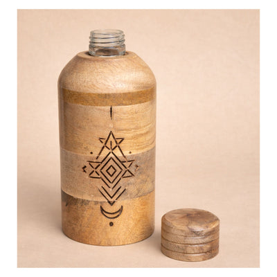 The Crescent Ritual Vessel | Handcrafted Sacred Ritual Bottle – Religious Items on Brown Living™. SKU: RTL-CRS-200. Img 2.