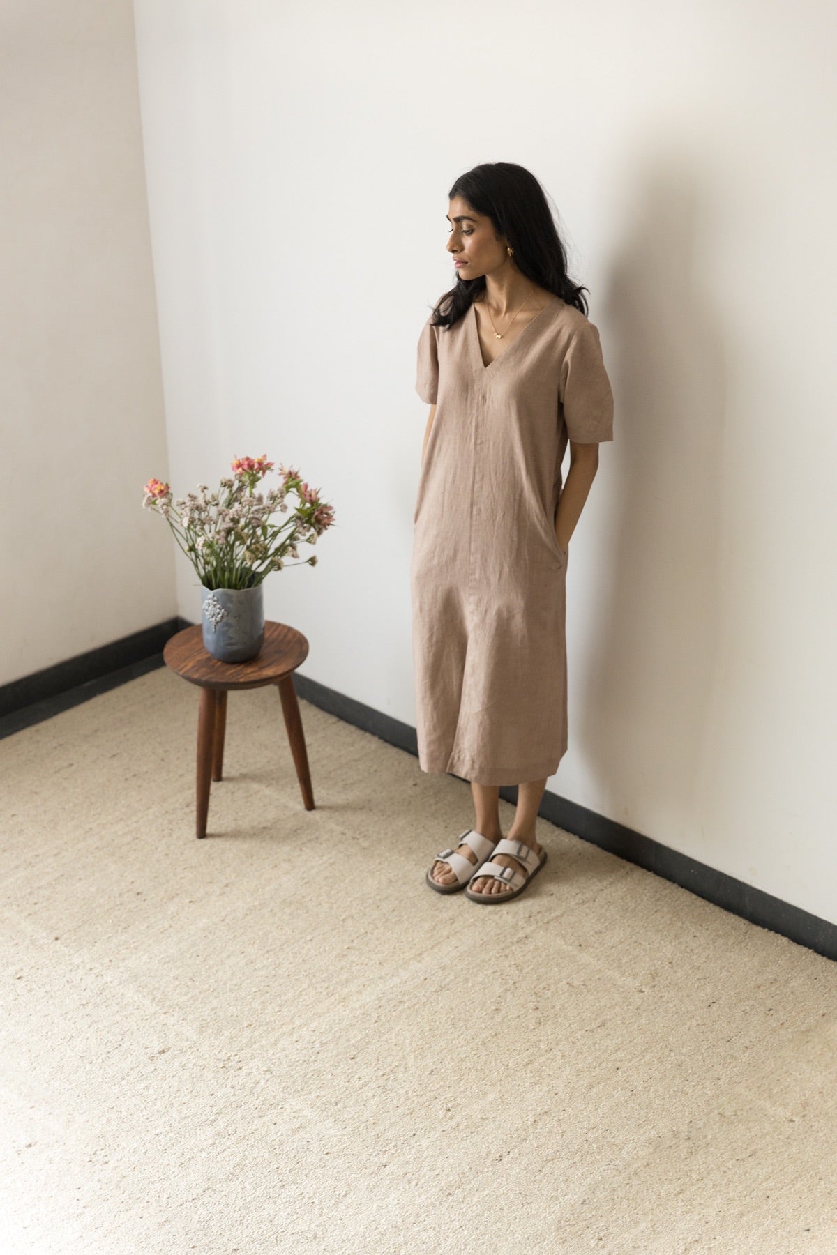 The Day - Tripper Cotton Midi | Verified Sustainable by Brown Living™