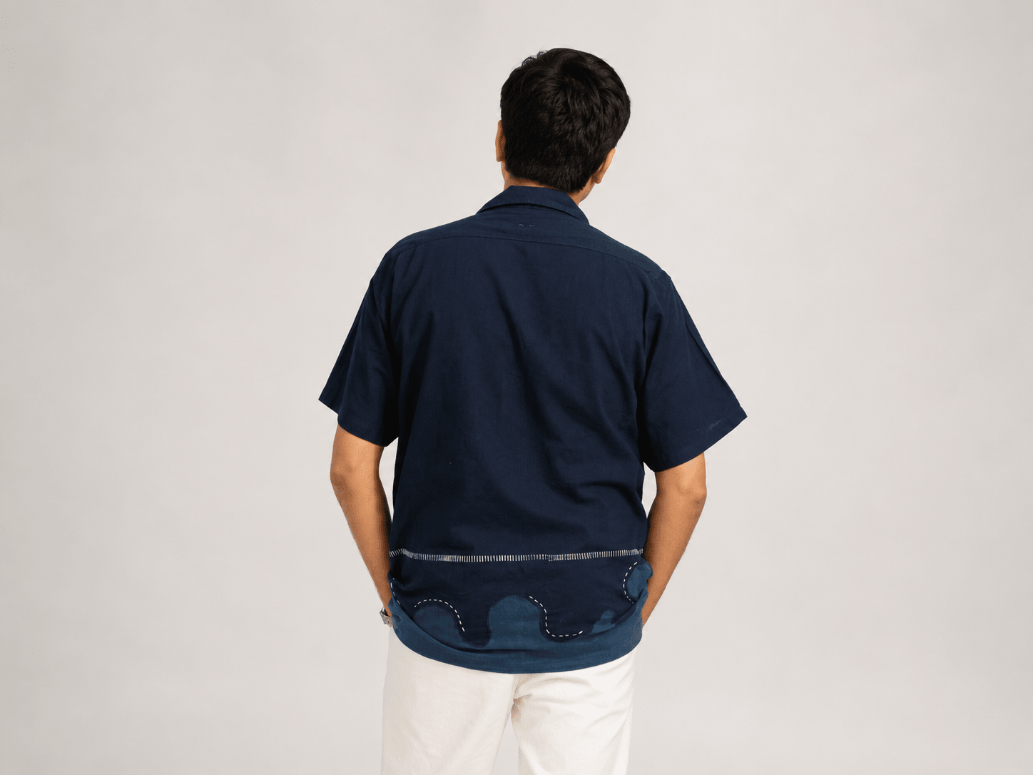 The Dil Dhadakne Do Cotton Shirt – Regular Fit Breathable Casual Wear – Men Shirt on Brown Living™. SKU: SH01. Img 6.