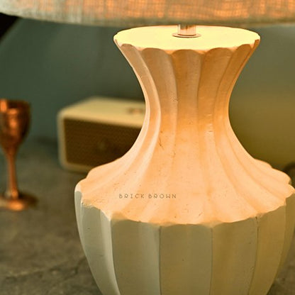 The Gaudian Night Lamp | Handcrafted Mango Wood Table Lamp | Verified Sustainable by Brown Living™