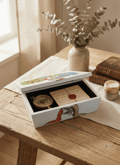 The Living Tree Chest Utility Box | Handcrafted Decorative Storage – Home Decor on Brown Living™. SKU: GDBPSBMDMC01. Img 3.