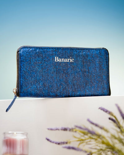 The Organic Women Wallet | Vegan Banana Fiber Wristlet – Womens Clutch on Brown Living™. SKU: RCBAGBANARIC01B1. Img 14.