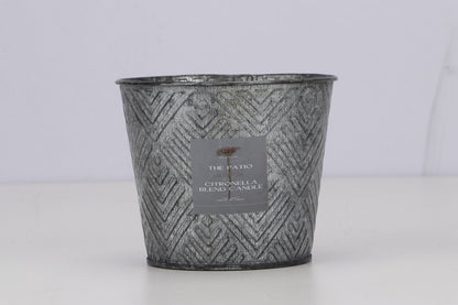 The Patio - Citronella Oil Bucket Candle | Verified Sustainable by Brown Living™