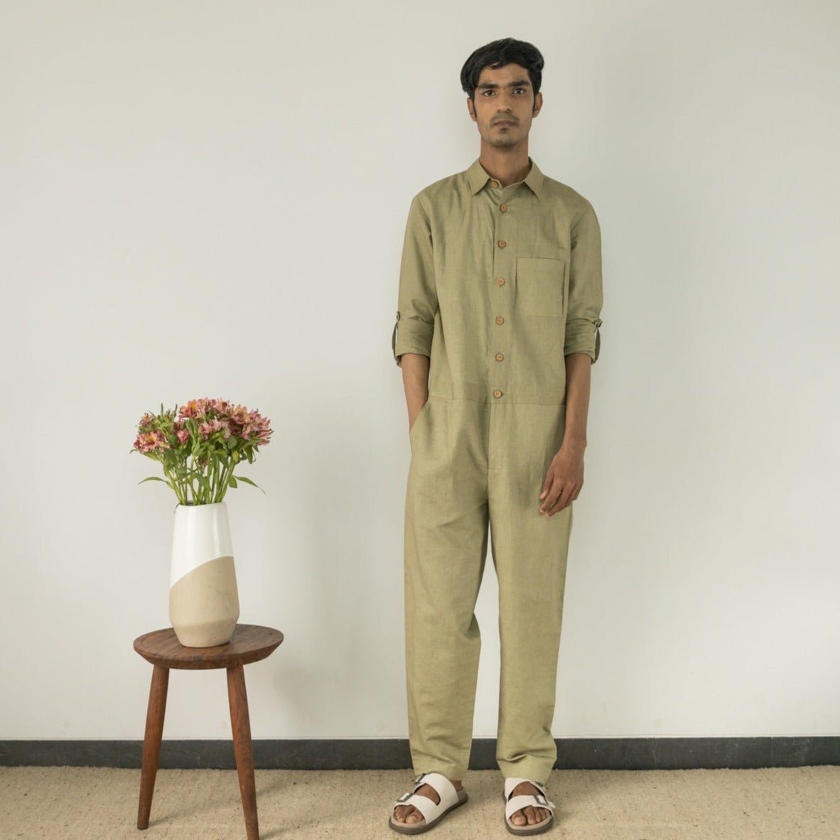 The Picnic Cotton Jumpsuit | Verified Sustainable by Brown Living™