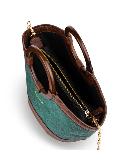 The Silhouette 360 Sling Bag | Minimal Everyday Crossbody Bag – Womens Handbag on Brown Living™. SKU: RCBSBAGBANARICGB. Img 7.